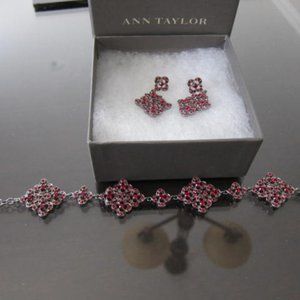 Ann Taylor Bracelet and Earrings